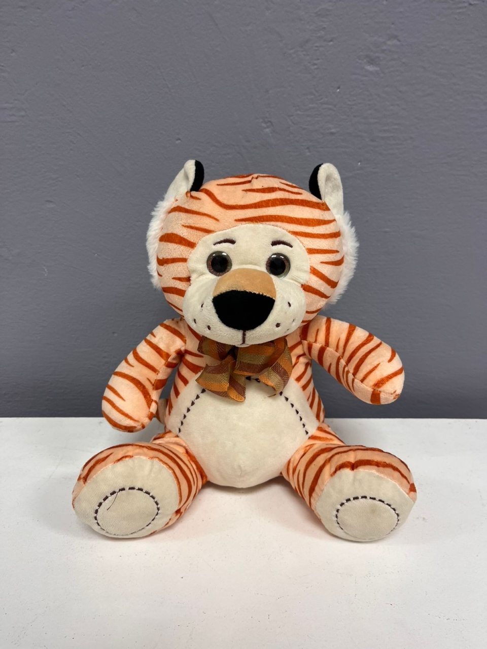 Urso de Pelúcia M de Mesa - Tigre - Festa e Arte Decorações