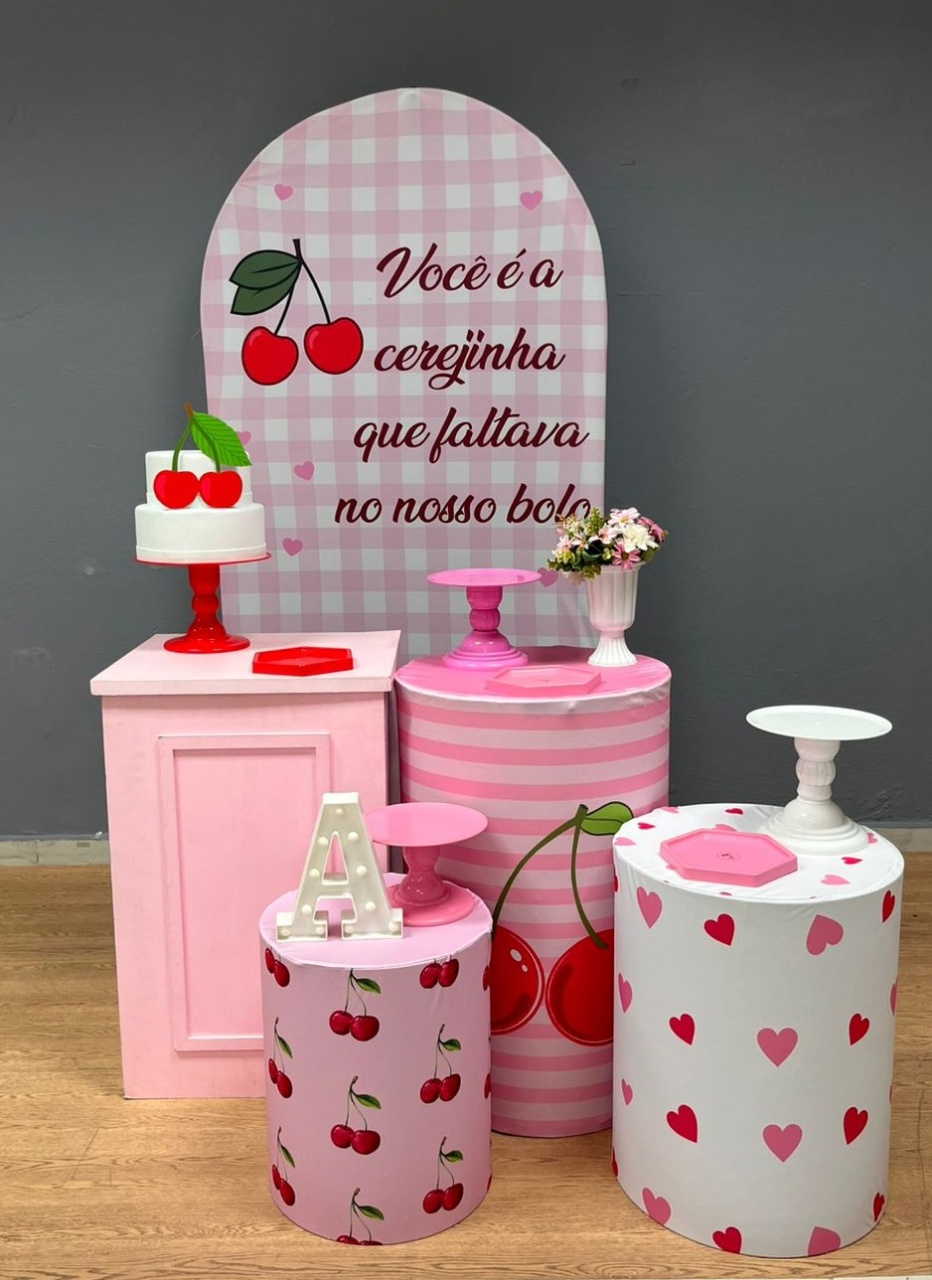Cerejinha - Bronze  - Festa e Arte Decorações