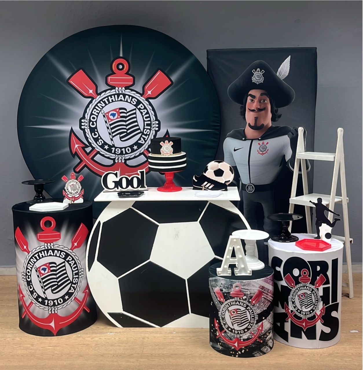 Corinthians Ouro - Festa e Arte Decorações