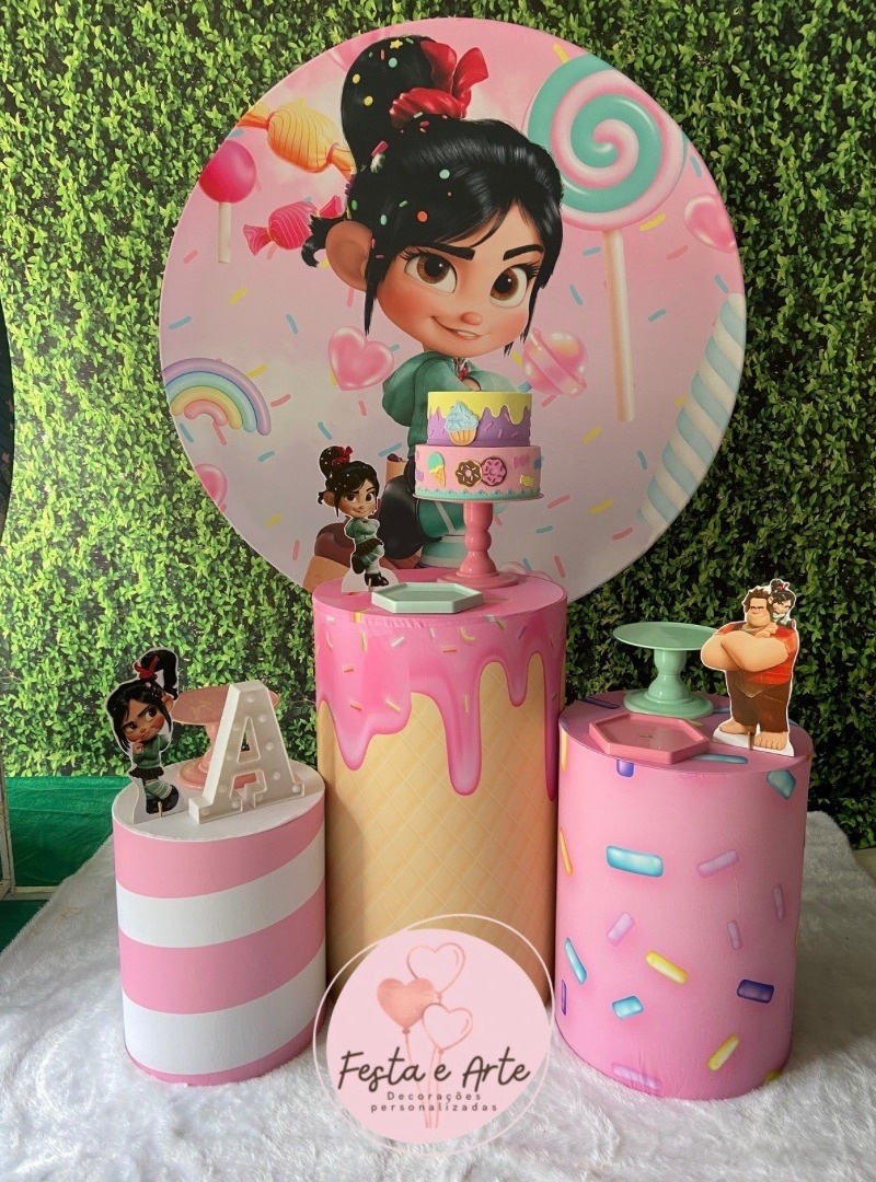 Venelope - Detona Ralf - Festa e Arte Decorações