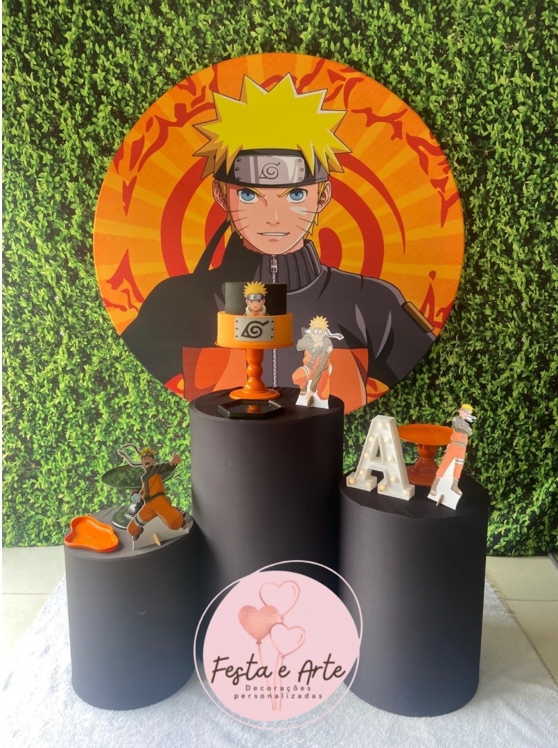 Naruto - Festa e Arte Decorações