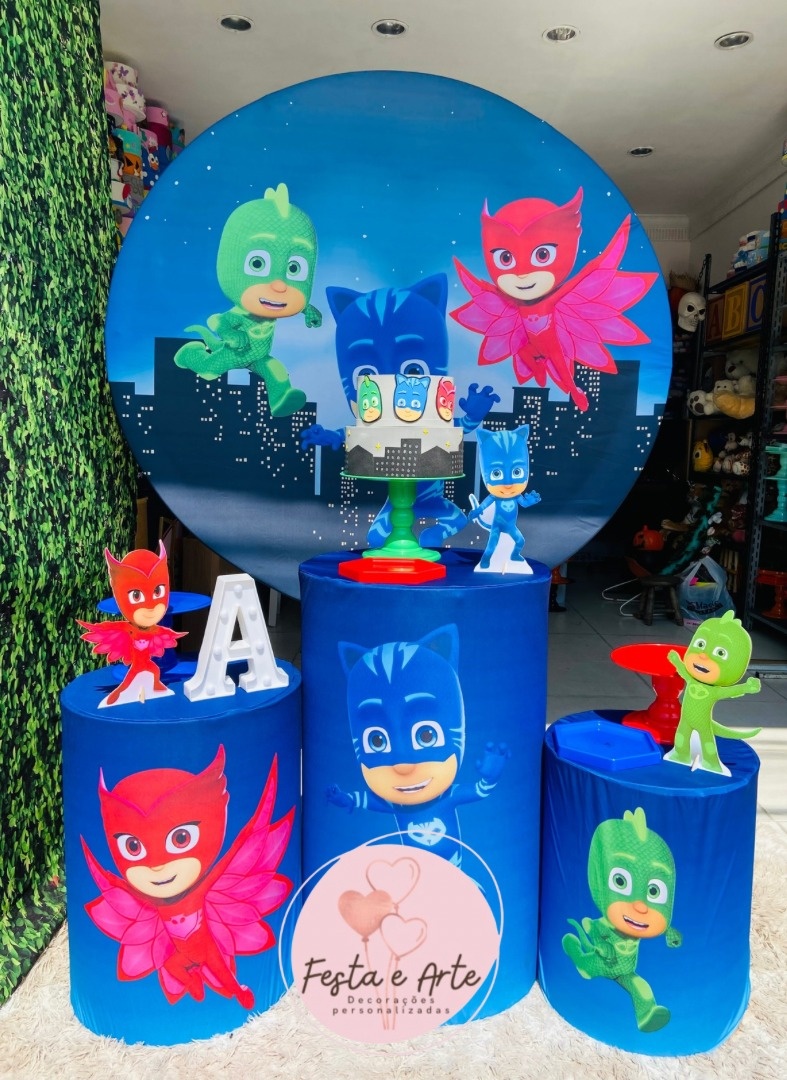 Pj Masks - Festa e Arte Decorações