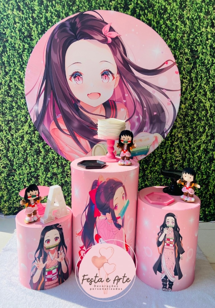 Demon Slayer - Nezuko - Festa e Arte Decorações