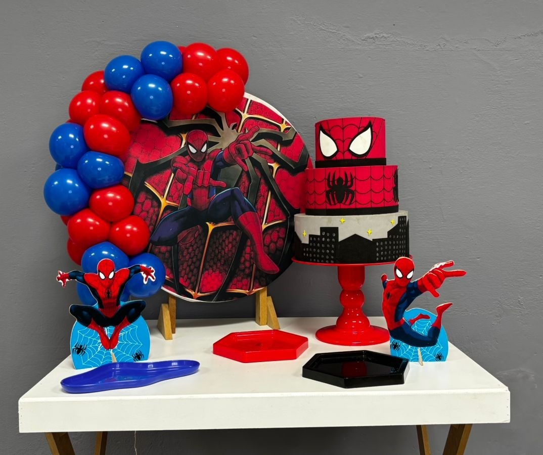 Mk- Homem Aranha  - Festa e Arte Decorações