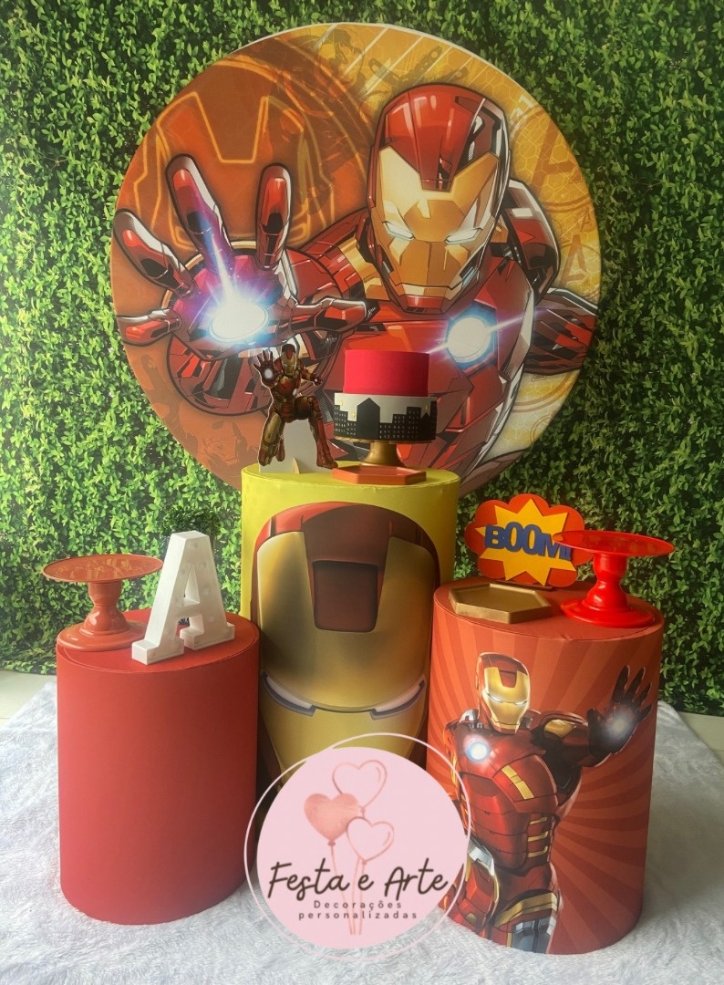 Homem de Ferro - Festa e Arte Decorações