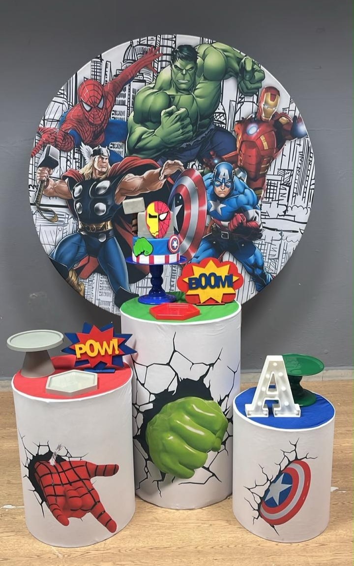 Vingadores / Heróis 2 - Festa e Arte Decorações