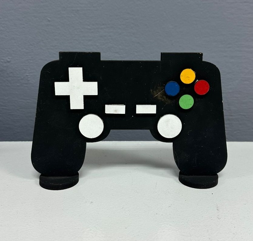 Display 3D - Controle Game - Festa e Arte Decorações
