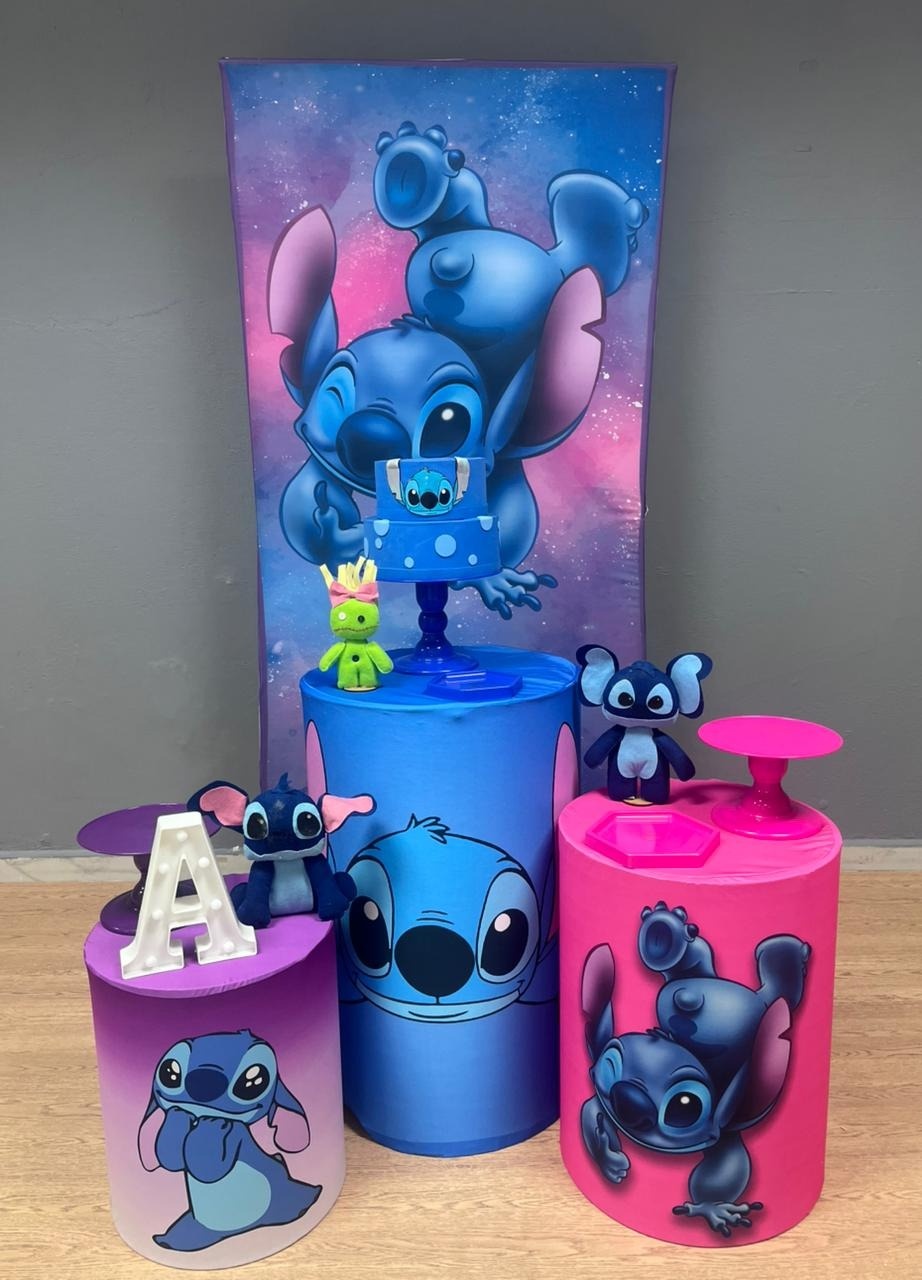 Stitch - Bronze  - Festa e Arte Decorações