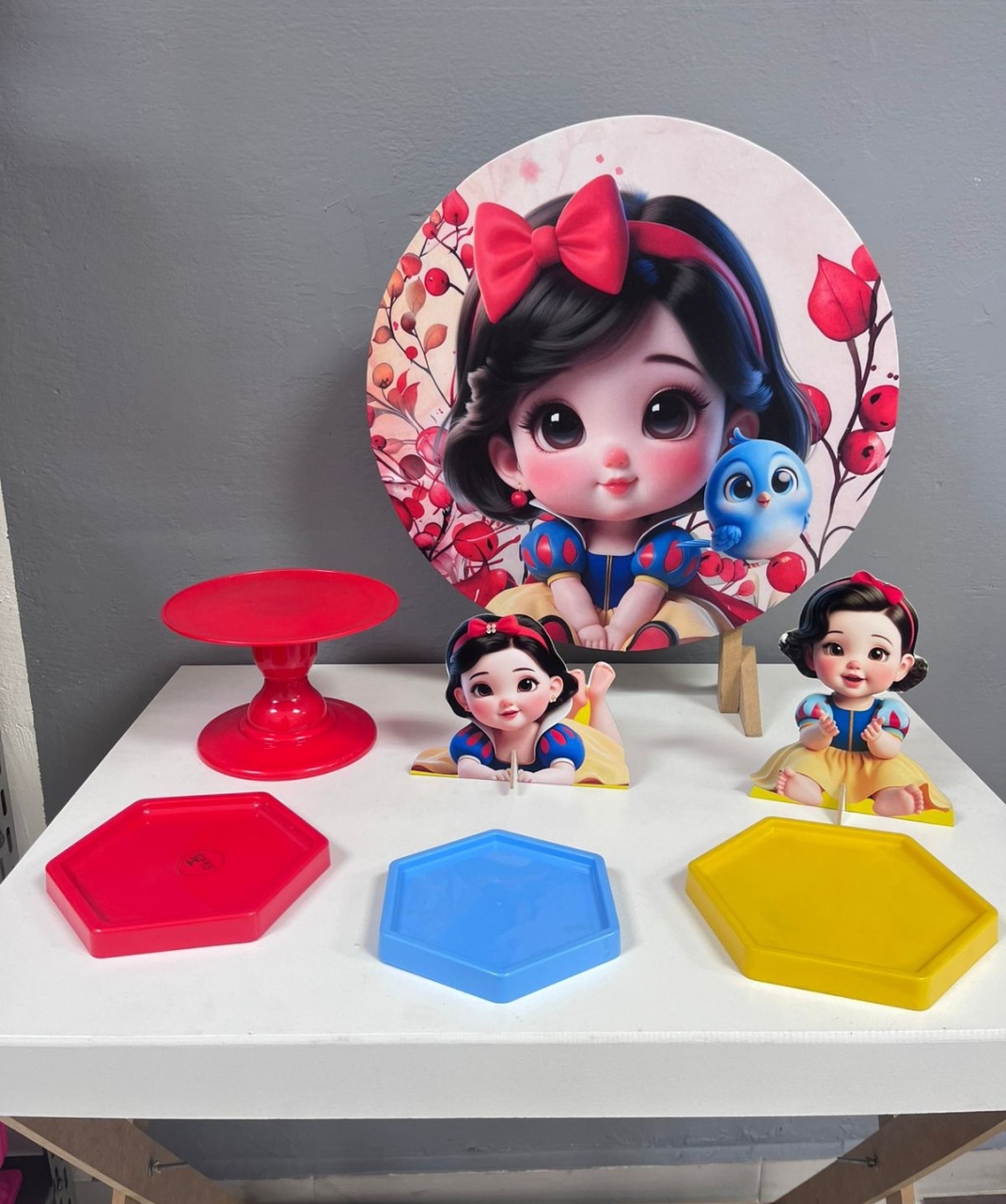 Mk - Branca de Neve  - Festa e Arte Decorações
