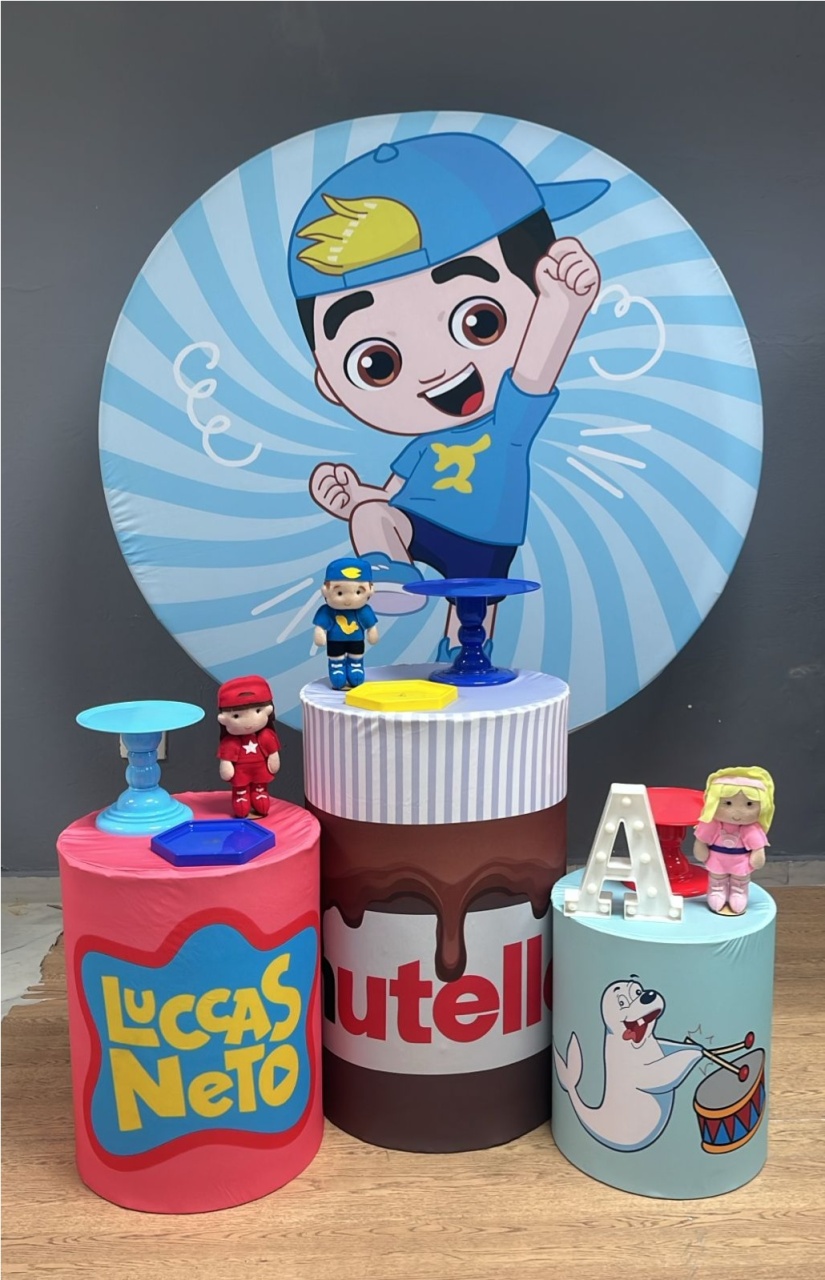 Aventureiros - Luccas Neto  - Festa e Arte Decorações