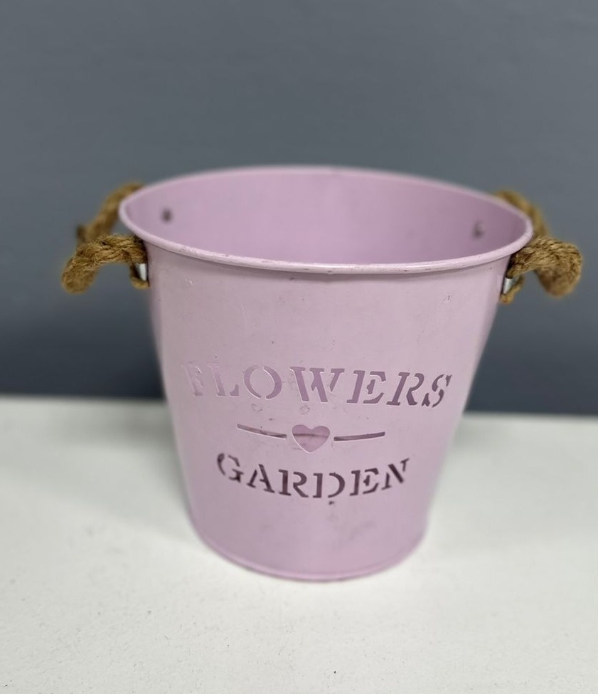 Balde / Vaso Flower - Festa e Arte Decorações