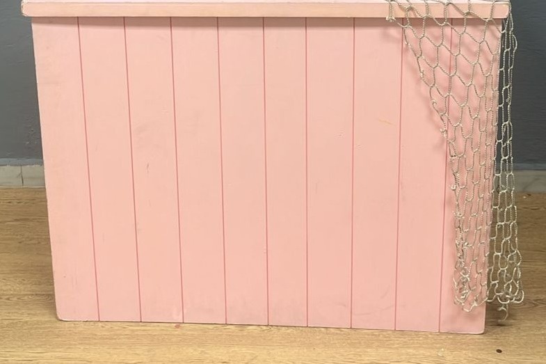 Mesa Frisada - Rosa Claro - Festa e Arte Decorações