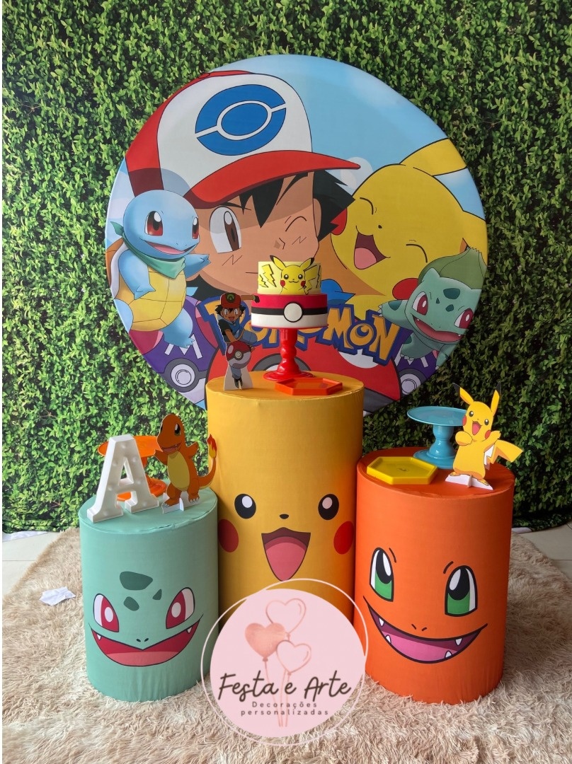 Pokémon Ii - Festa e Arte Decorações