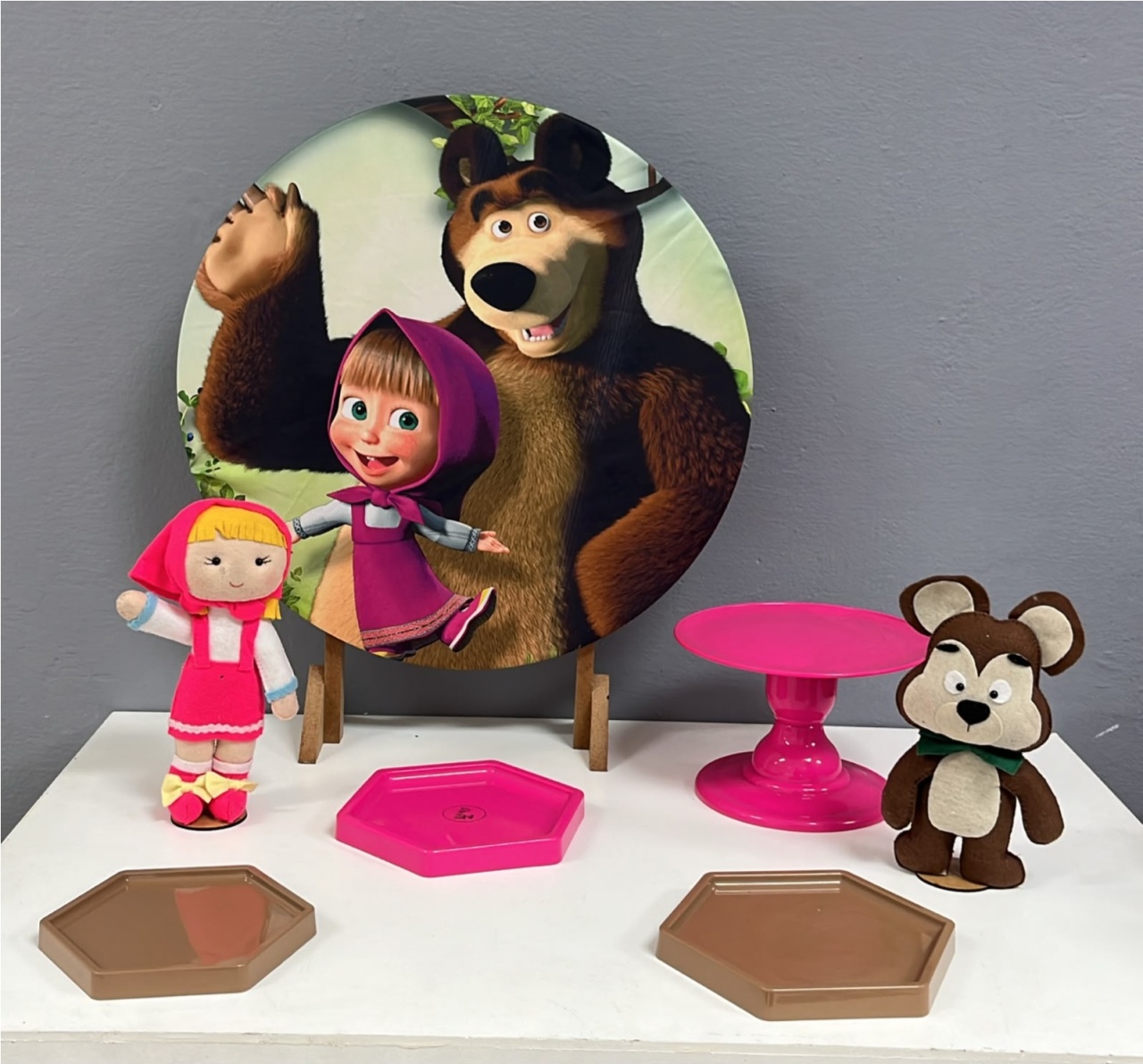 Mk - Masha E O Urso - Festa e Arte Decorações