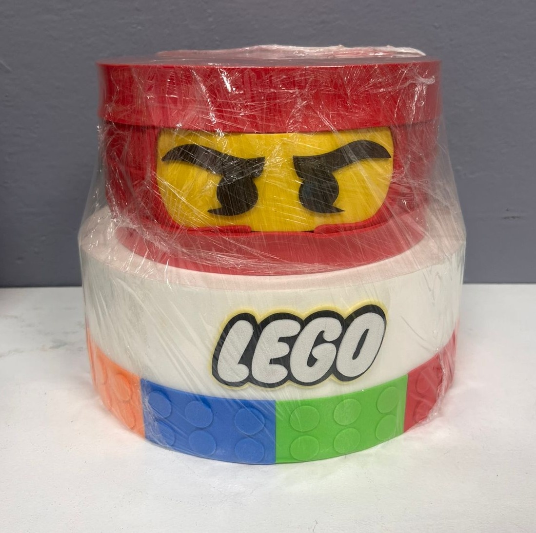 Bolo Fake - Lego Ninjago - Festa e Arte Decorações