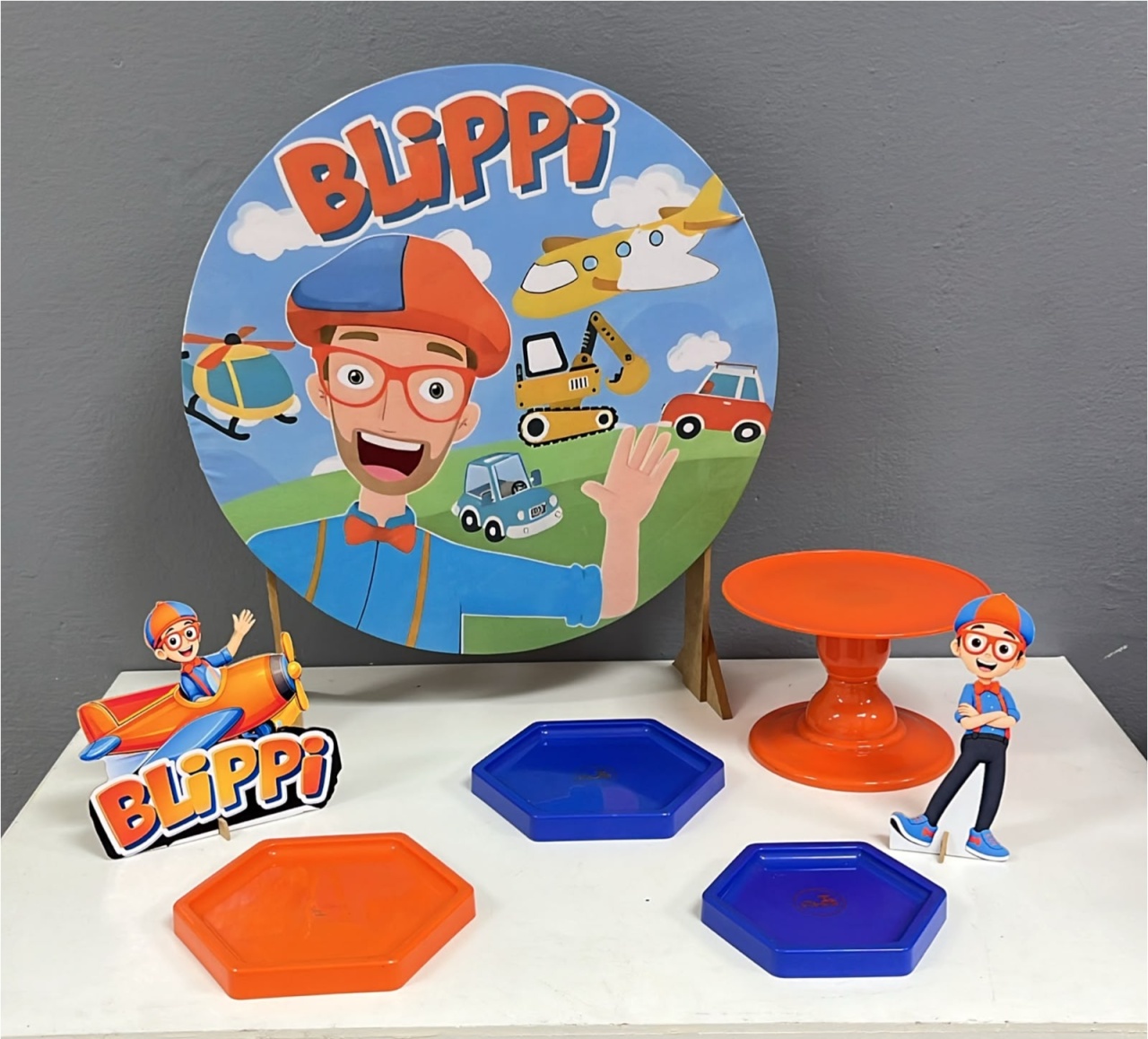Mk - Blippi - Festa e Arte Decorações