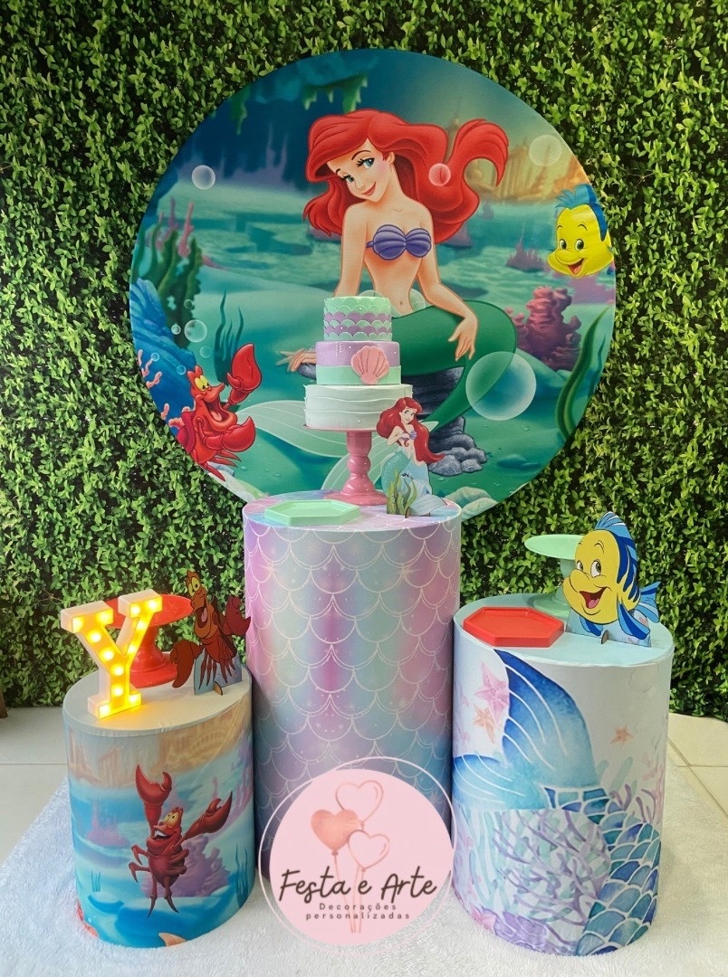 Pequena Sereia - Festa e Arte Decorações