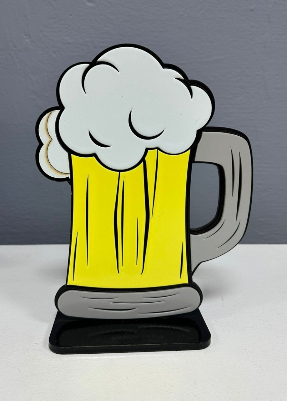 Display 3D - Caneca Chopp (Boteco) - Festa e Arte Decorações