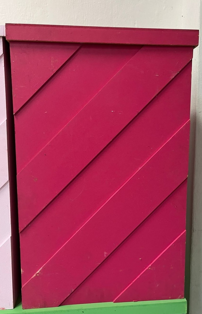 Cubo G - Pink  - Festa e Arte Decorações