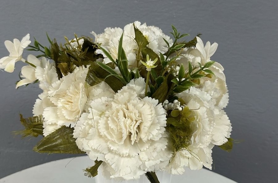 Flor - Branco (Grande) - Festa e Arte Decorações
