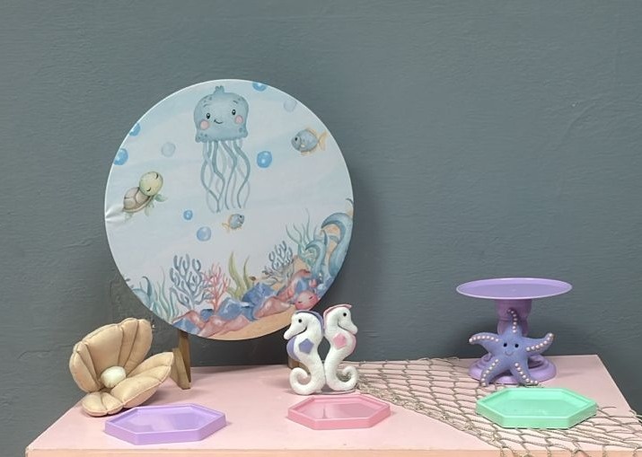 Mk - Fundo Do Mar (Feminino) - Festa e Arte Decorações