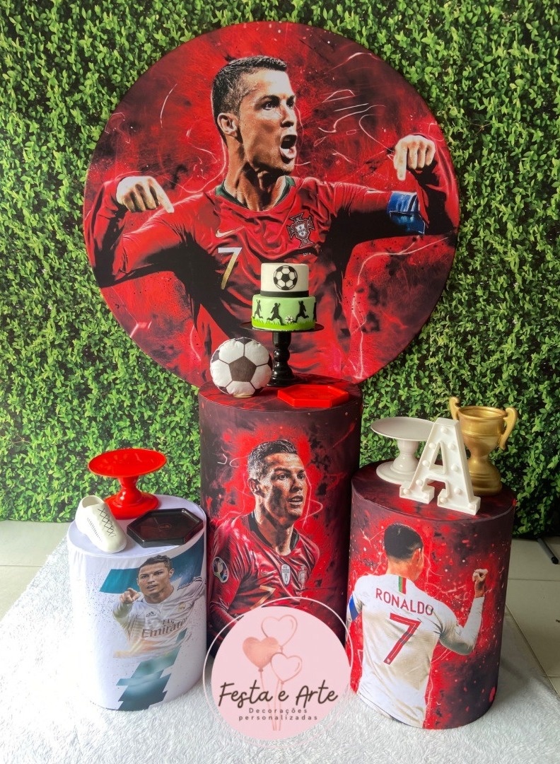 Cristiano Ronaldo - Festa e Arte Decorações