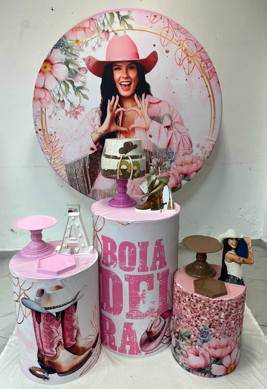 Ana Castela (Rosa) - Festa e Arte Decorações