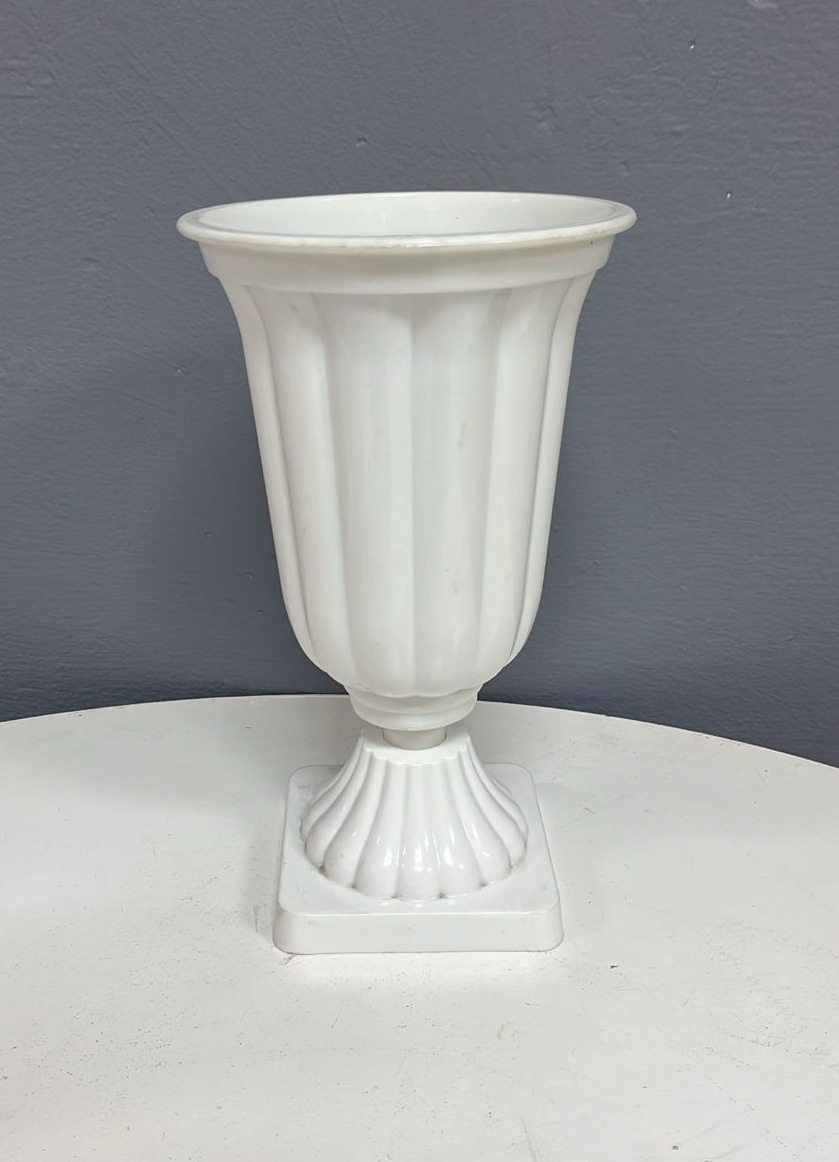 Vaso G (Plástico) - Branco - Festa e Arte Decorações