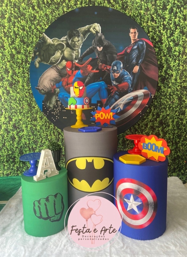 Vingadores - Festa e Arte Decorações