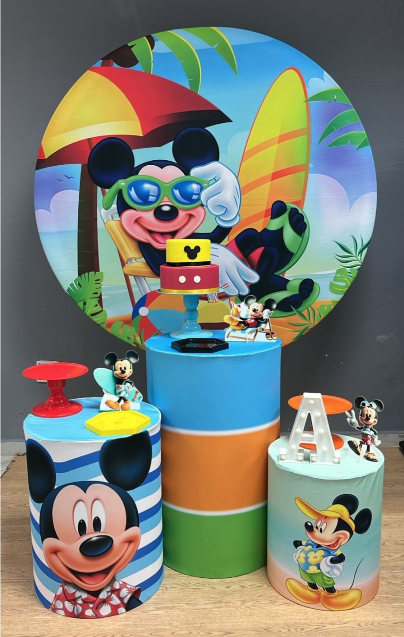 Mickey Pool Party - Festa e Arte Decorações