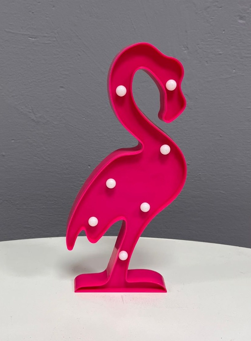 Luminária Flamingo - Festa e Arte Decorações