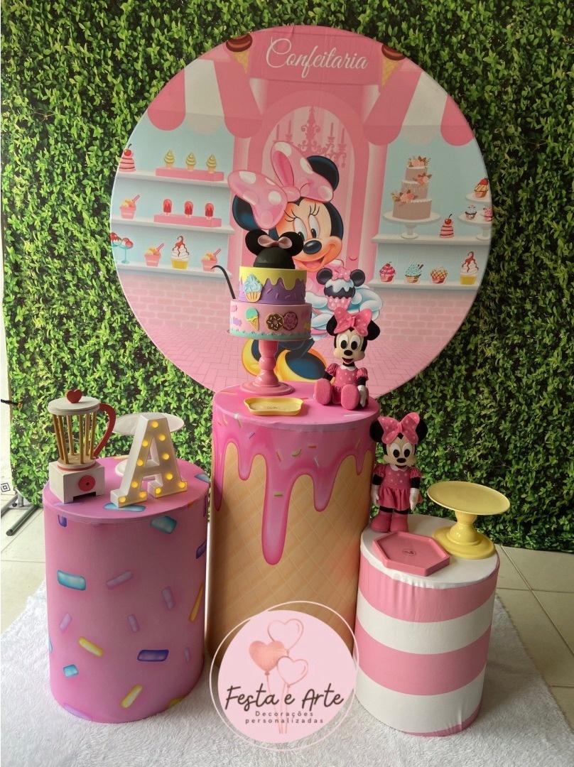 Minnie Confeitaria - Festa e Arte Decorações