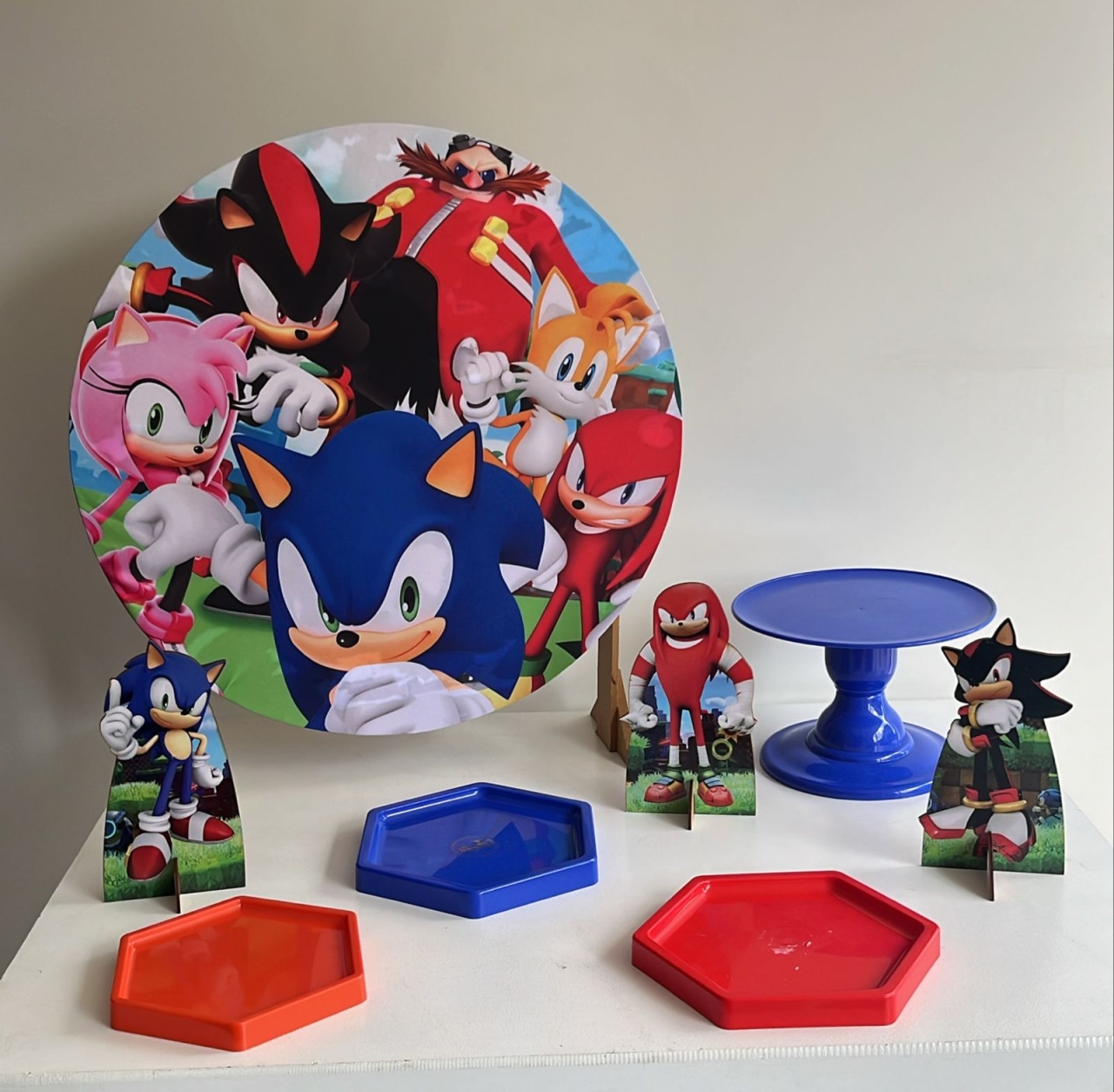 Mk - Sonic  - Festa e Arte Decorações