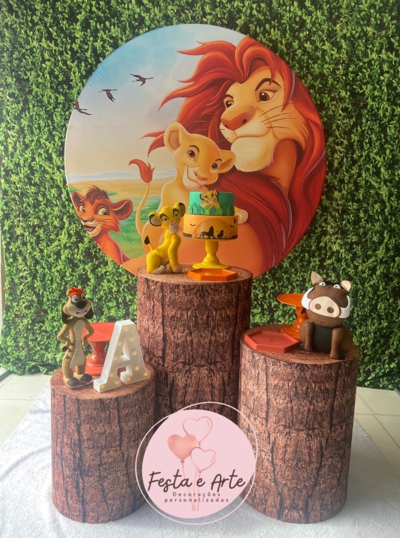 Rei Leão - Festa e Arte Decorações