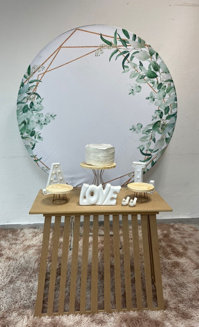 Noivado (Floral-Verde) - Festa e Arte Decorações