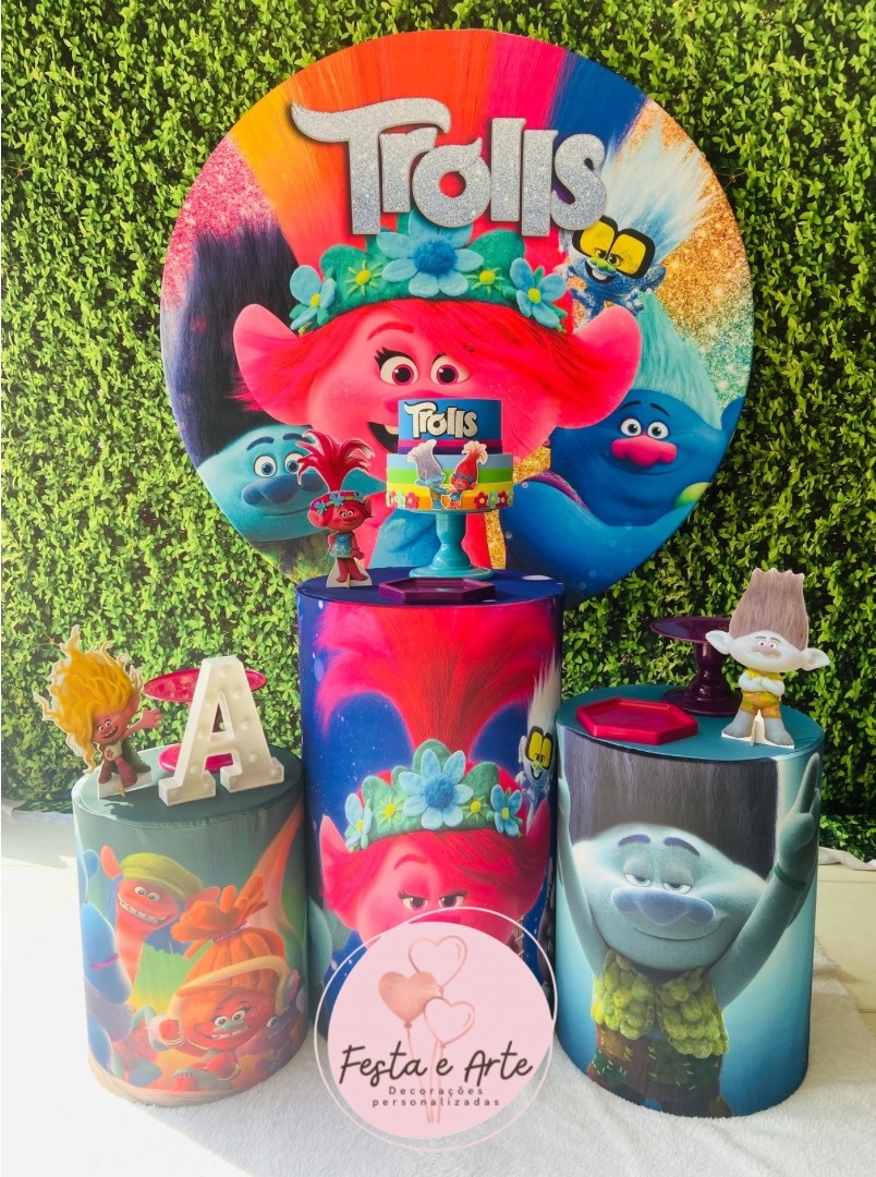 Trolls - Festa e Arte Decorações
