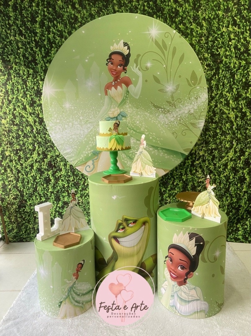 A Princesa E O Sapo - Festa e Arte Decorações