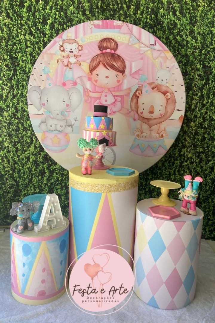 Circo Rosa Ii - Festa e Arte Decorações