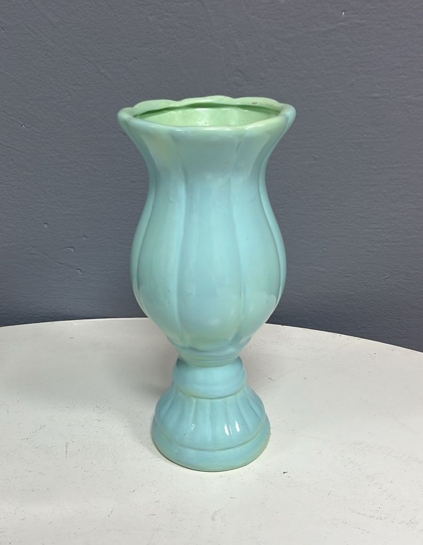 Vaso Cerâmica - Azul - Festa e Arte Decorações
