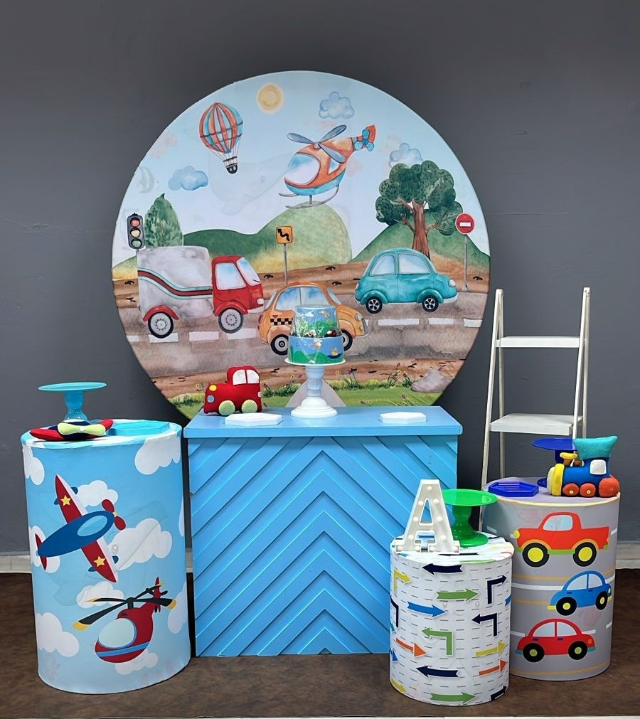 Veículos - Prata  - Festa e Arte Decorações