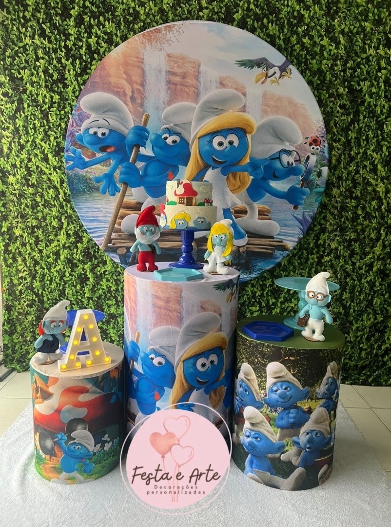 Smurfs - Festa e Arte Decorações