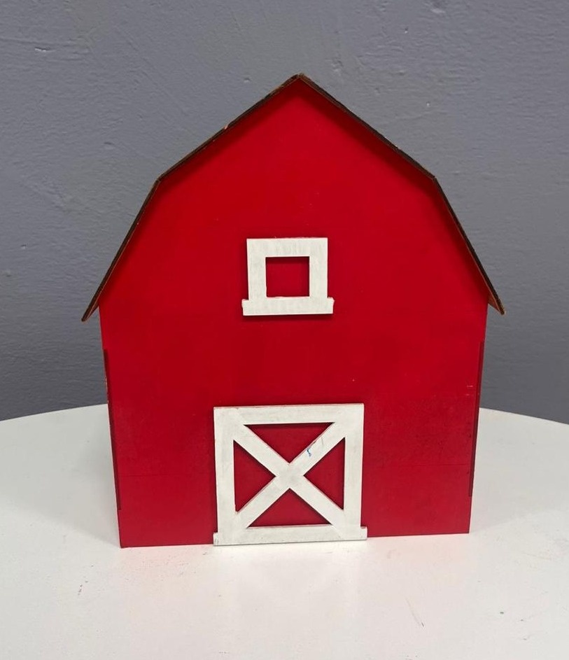 Celeiro de Mesa Mdf  - Festa e Arte Decorações