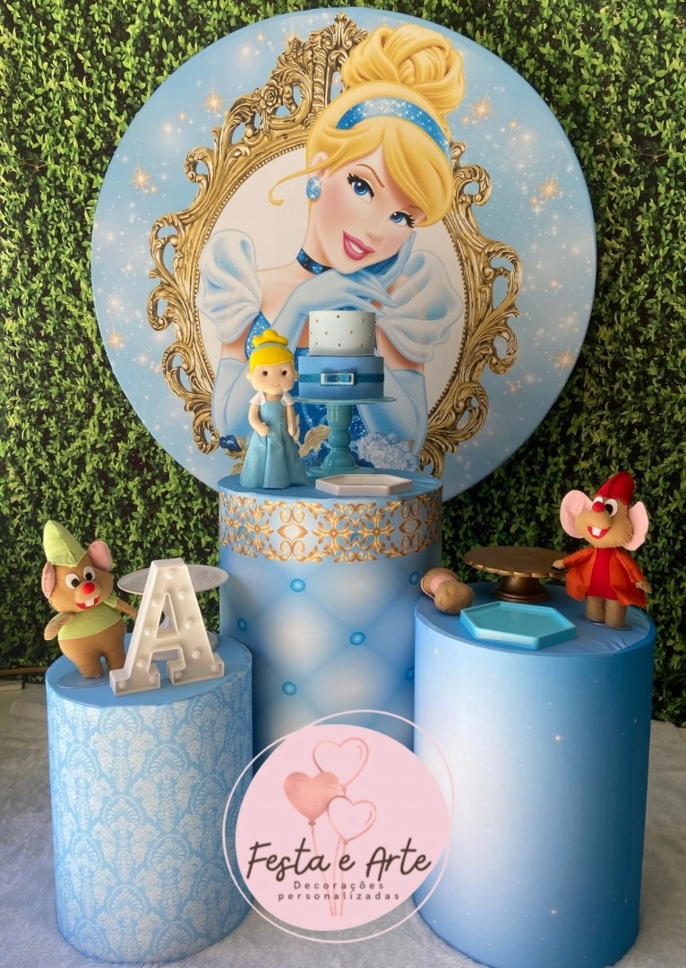 Cinderela - Festa e Arte Decorações