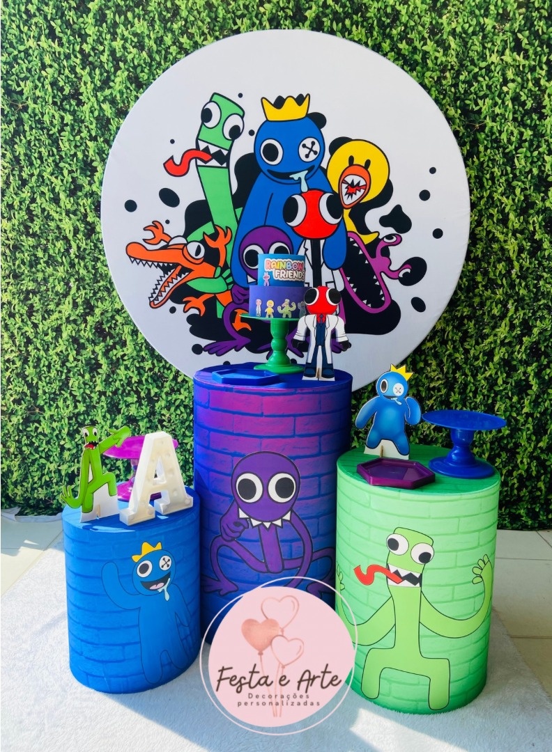 Raimbow Friends - Festa e Arte Decorações