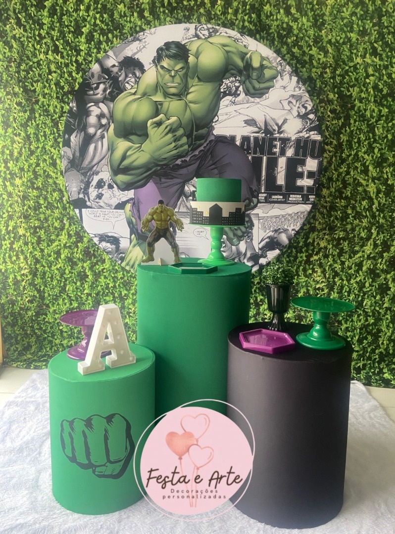Hulk - Festa e Arte Decorações
