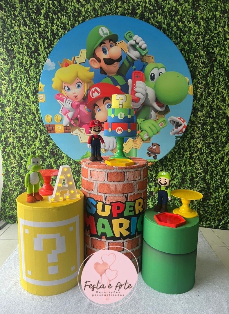 Mario Bross - Festa e Arte Decorações