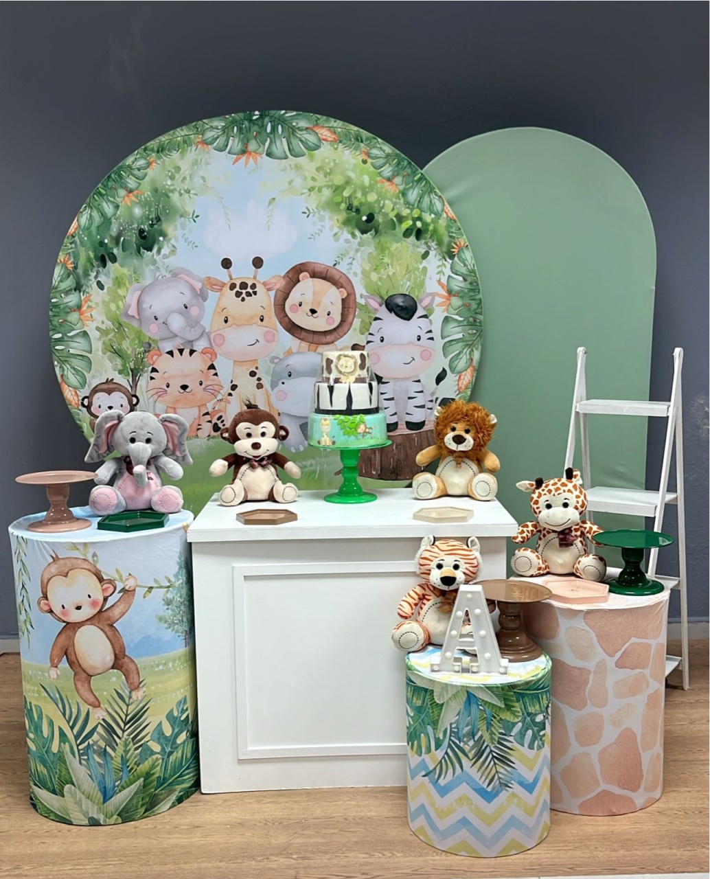 Safari - Ouro 2 - Festa e Arte Decorações
