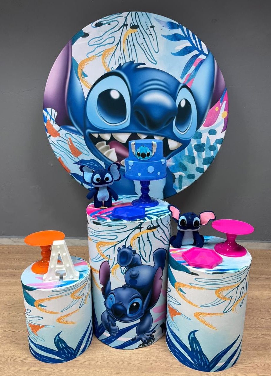 Stitch Tropical - Festa e Arte Decorações