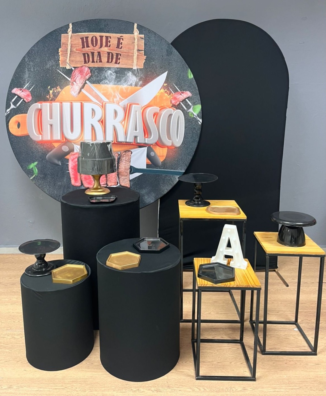 Churrasco - Luxo - Festa e Arte Decorações