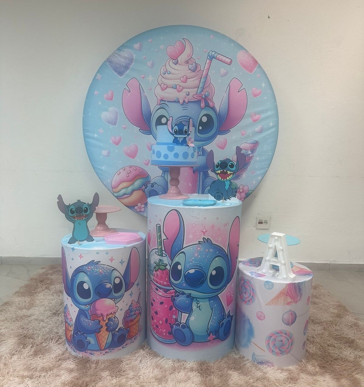 Stitch Doces - Festa e Arte Decorações
